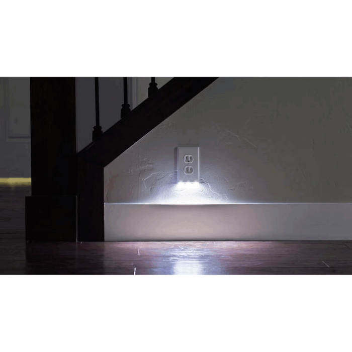 Outlet Wall Plate With Night Lights-No Batteries or Wires - Image 6