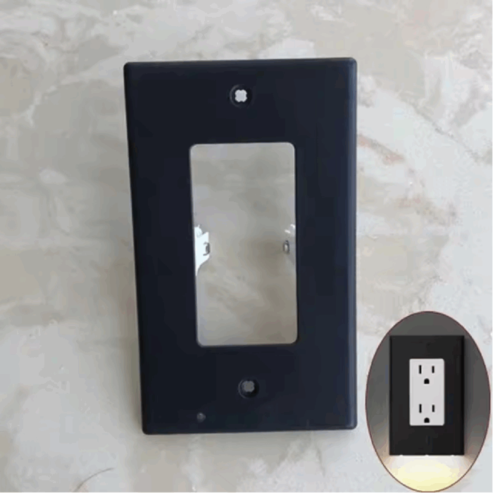 Outlet Wall Plate With Night Lights-No Batteries or Wires - Image 7