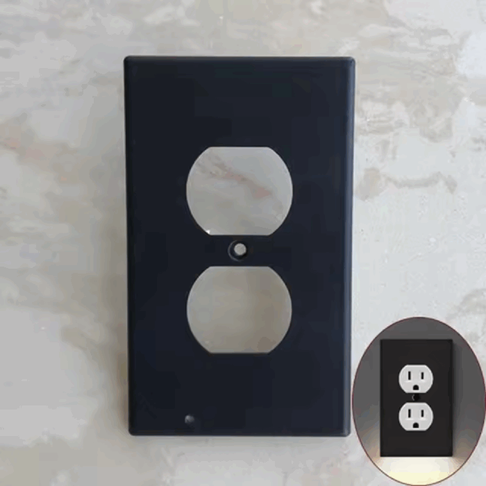 Outlet Wall Plate With Night Lights-No Batteries or Wires - Image 8