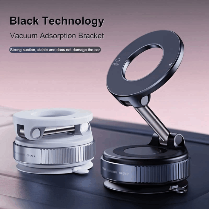 360° Vacuum Magnetic Car Phone Holder - Image 1