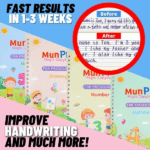 Children's Magic Copybooks, Handwriting Practice for Kids (Set of 4 Books)