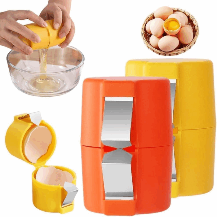 Stainless Steel Egg Shell Opener & Separator - Image 1
