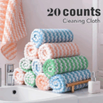 Microfiber Cleaning Cloth - Set of 20 Pcs