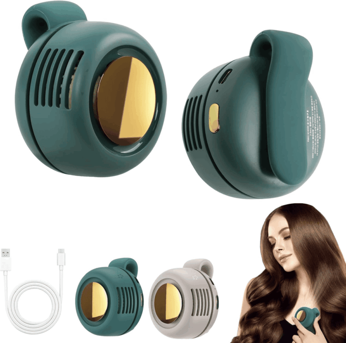 Portable Silent Mini Bladeless Fan Clip On - Image 1