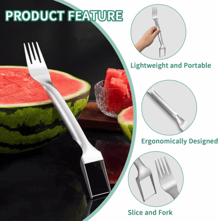 Dual-Head Watermelon Fork Slicer - Image 3