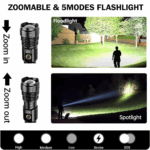 Flashlights High Lumens Rechargeable - Image 2