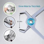 Ultra Sharp Stainless Steel Nail Clippers - Image 2