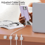 Charging Cable Magnetic Cable Organizer Storage Holder - Image 2