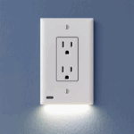 Outlet Wall Plate With Night Lights-No Batteries or Wires - Image 2