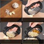 Durable Stainless Steel Garlic Mincer - Image 3