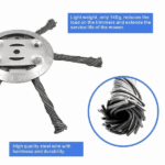 Grass Trimmer Head Made of Steel Wire - Image 3