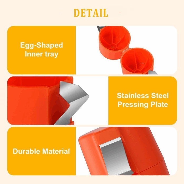 Stainless Steel Egg Shell Opener & Separator - Image 3