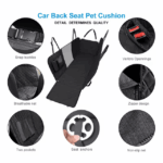 Back Seat Extender with Dog Removable Cooling Pad - Image 3