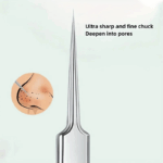 Stainless Steel Blackhead Removal Kit (3 Tweezers) - Image 5