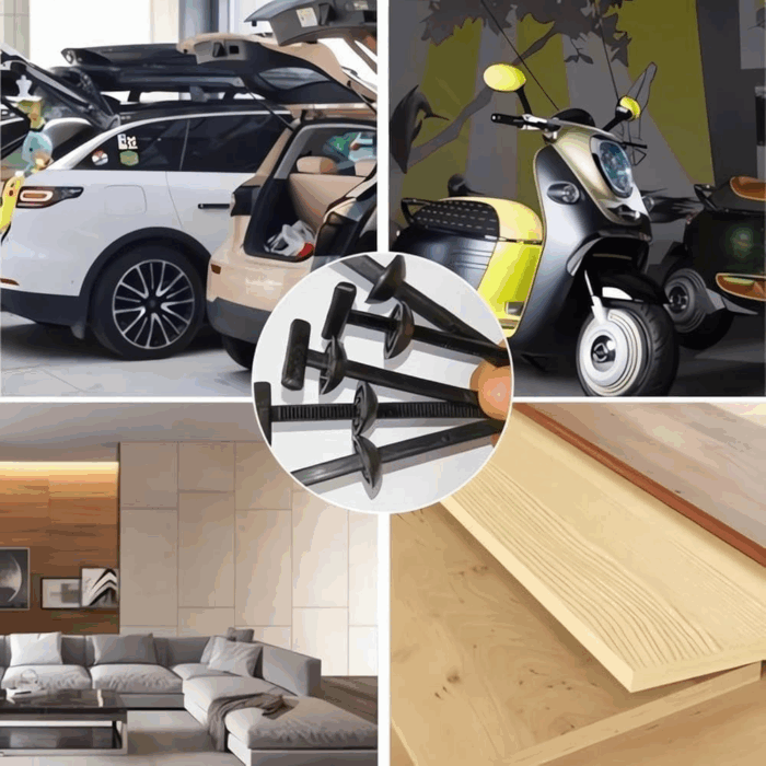 100PCS Nylon Universal Cable Tie Buckles - Image 4