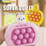 Quick Push Bubble Game, Pop Bubble Fidget Game Toy, Fast Push Popping Game Toys for Kids - Image 4