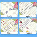 Children's Magic Copybooks, Handwriting Practice for Kids (Set of 4 Books) - Image 5