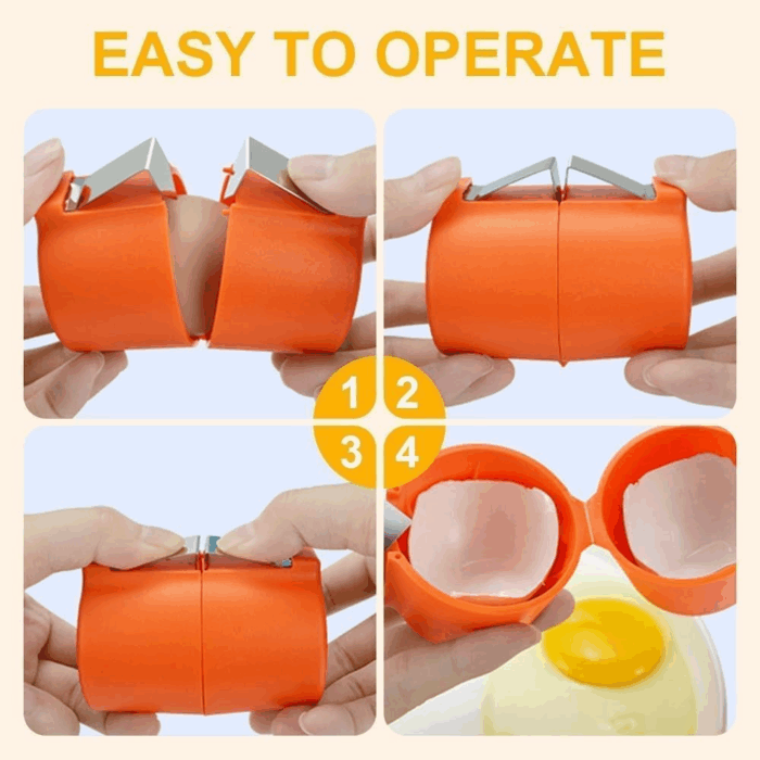 Stainless Steel Egg Shell Opener & Separator - Image 4