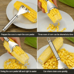Stainless Steel Corn Peeler - Image 4