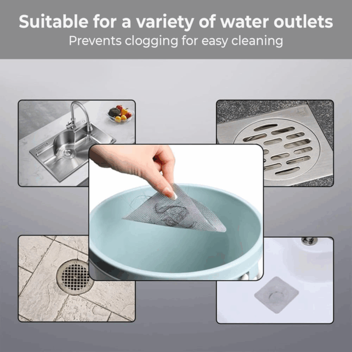 Adhesive Hair Catcher Stickers for Shower - Image 5