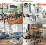 Transparent Chair Leg Floor Protector – Prevent Scratches & Reduce Noise on Wood & Tile Floors - Image 5