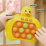 Quick Push Bubble Game, Pop Bubble Fidget Game Toy, Fast Push Popping Game Toys for Kids - Image 5