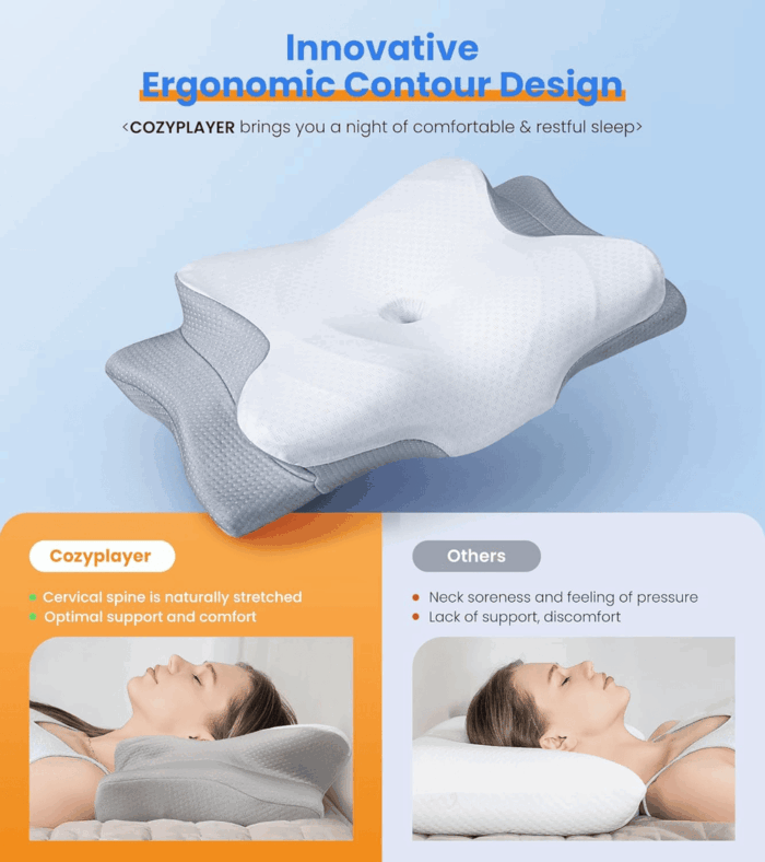 Memory Foam Cervical Pillow - Image 5