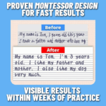 Children's Magic Copybooks, Handwriting Practice for Kids (Set of 4 Books) - Image 6