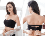 Ice Silk Non-slip Tube Top Strap Bra - Image 5