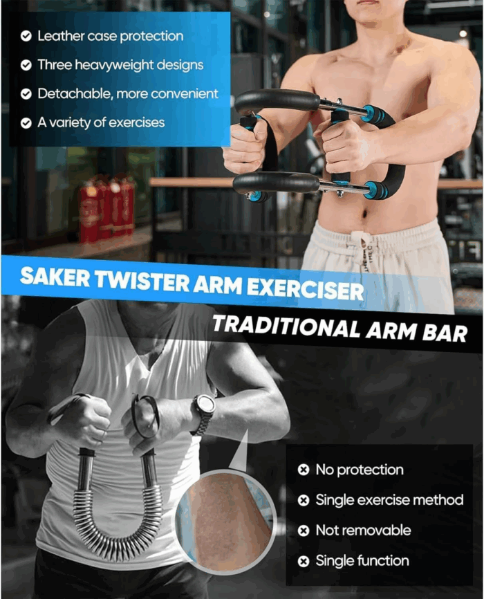 Adjustable Arm Trainer with Foam Handle Shoulder - Image 5