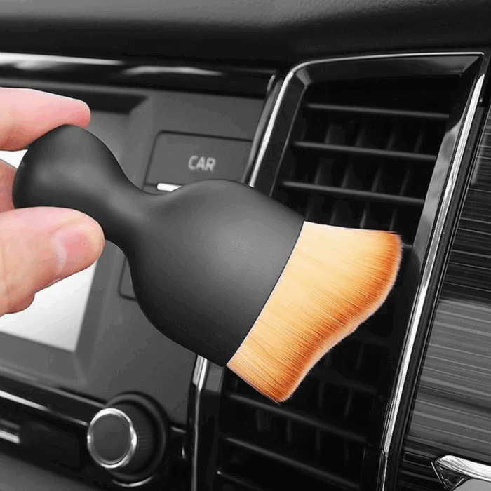 Multi-Purpose Soft Fur Car Interior Brush - Image 5