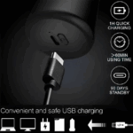 Pocket Size Washable Electric Razor - Image 6