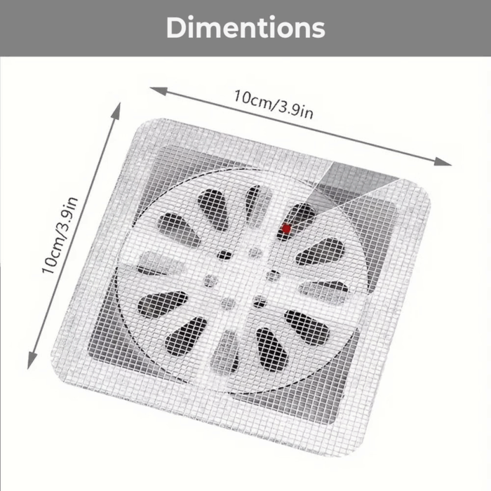 Adhesive Hair Catcher Stickers for Shower - Image 6