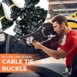 100PCS Nylon Universal Cable Tie Buckles - Image 6