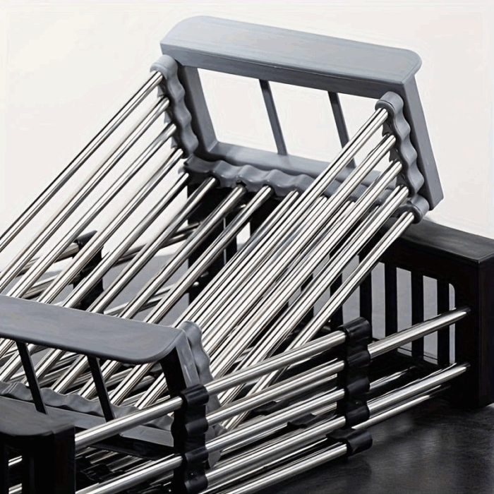 Stainless Steel Retractable Dish Drying Rack - Image 7
