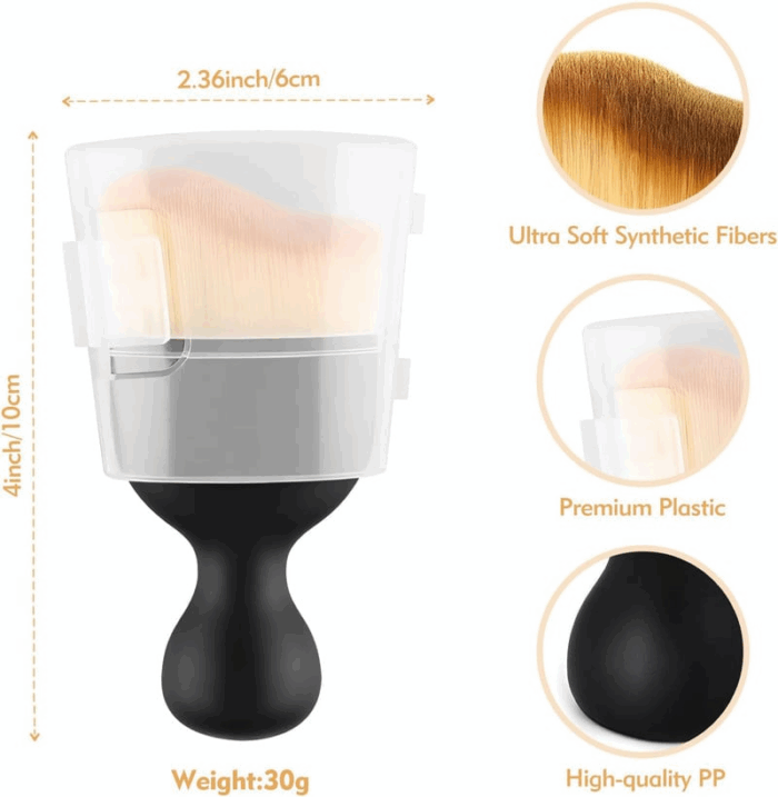 Multi-Purpose Soft Fur Car Interior Brush - Image 7