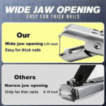 Ultra Sharp Stainless Steel Nail Clippers - Image 9