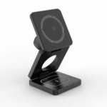 SnapFold 3-in-1 Magnetic Charging Station, Fast Charger, Foldable, Wireless - Image 9