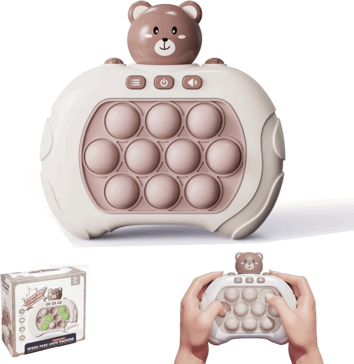 Quick Push Bubble Game, Pop Bubble Fidget Game Toy, Fast Push Popping Game Toys for Kids - Image 10