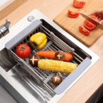 Stainless Steel Retractable Dish Drying Rack - Image 10