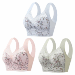 Plus Size Seamless Push Up Wireless Bra - Set of 3 - Image 11