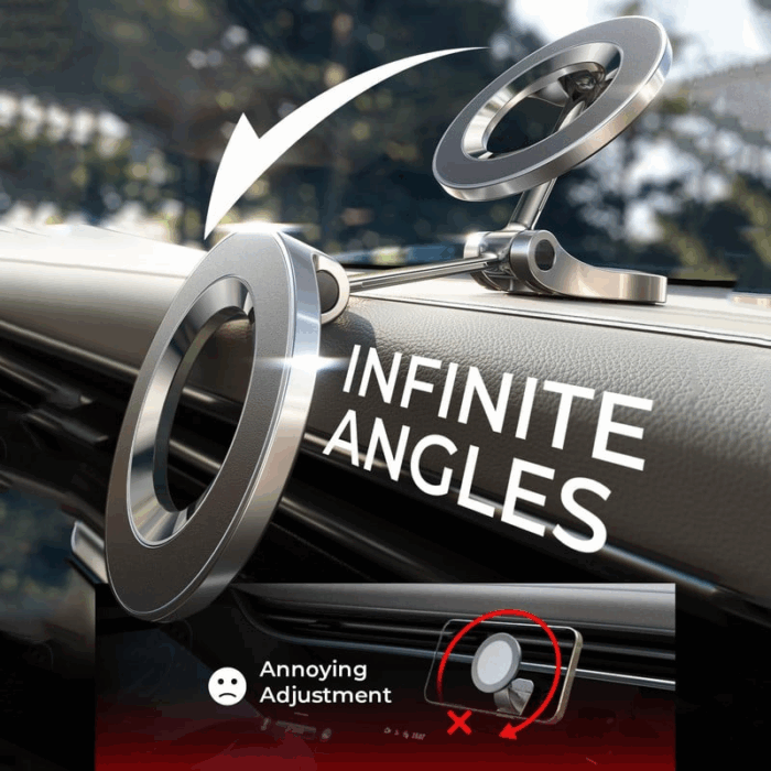 Ultra Magnetic Car Phone Holder - For All Cell Phones - Image 11