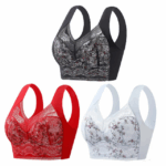 Plus Size Seamless Push Up Wireless Bra - Set of 3 - Image 12