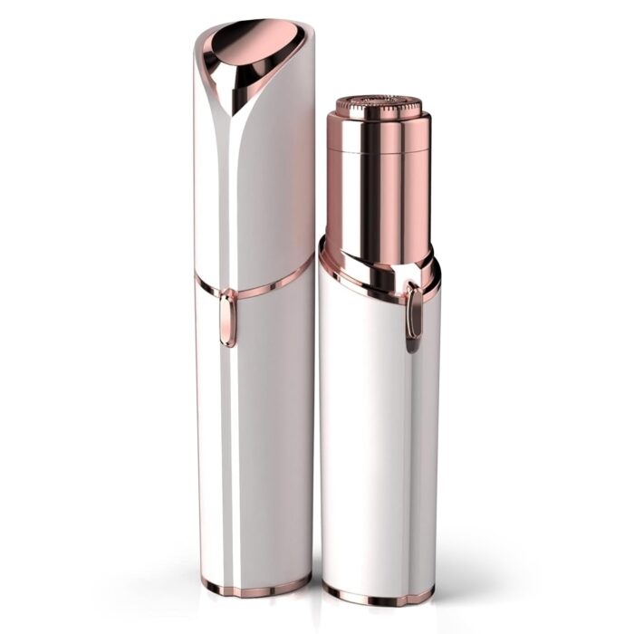 White Standard Battery-01-White Standard Battery-01 Electric Facial Hair Remover - Image 1